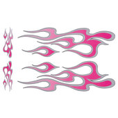 HOT ROD FLAMES DECAL