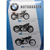 Plaque en métal BMW 