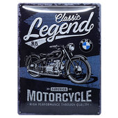 Plaque en métal BMW 