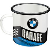 Tazza smaltata rétro - BMW Garage Contenuto: 360ml
