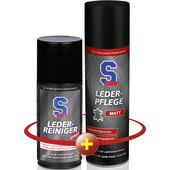Set: S100 Leather Care Matt and Leather Cleaner, 250 ml