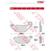 TRW BREAKPADS