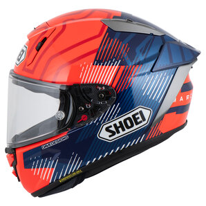 Фото - Мотошолом SHOEI X-SPR Pro Marquez8 TC-1 Kask Integralny czerwony niebieski czarny biały 