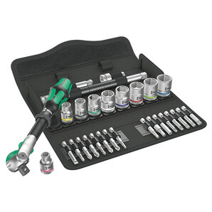 Wera Zyklop Speed Spärrskaft 1/4" eller 3/8”-drivning metrisk,SA6/SB6