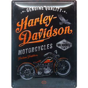Фото - Інший інтер'єр і декор Harley-Davidson Tabliczka blaszana WYMIARY: 30 X 40 CM 
