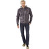VANUCCI SOFTSHELL KAPUZE MENS GRAY