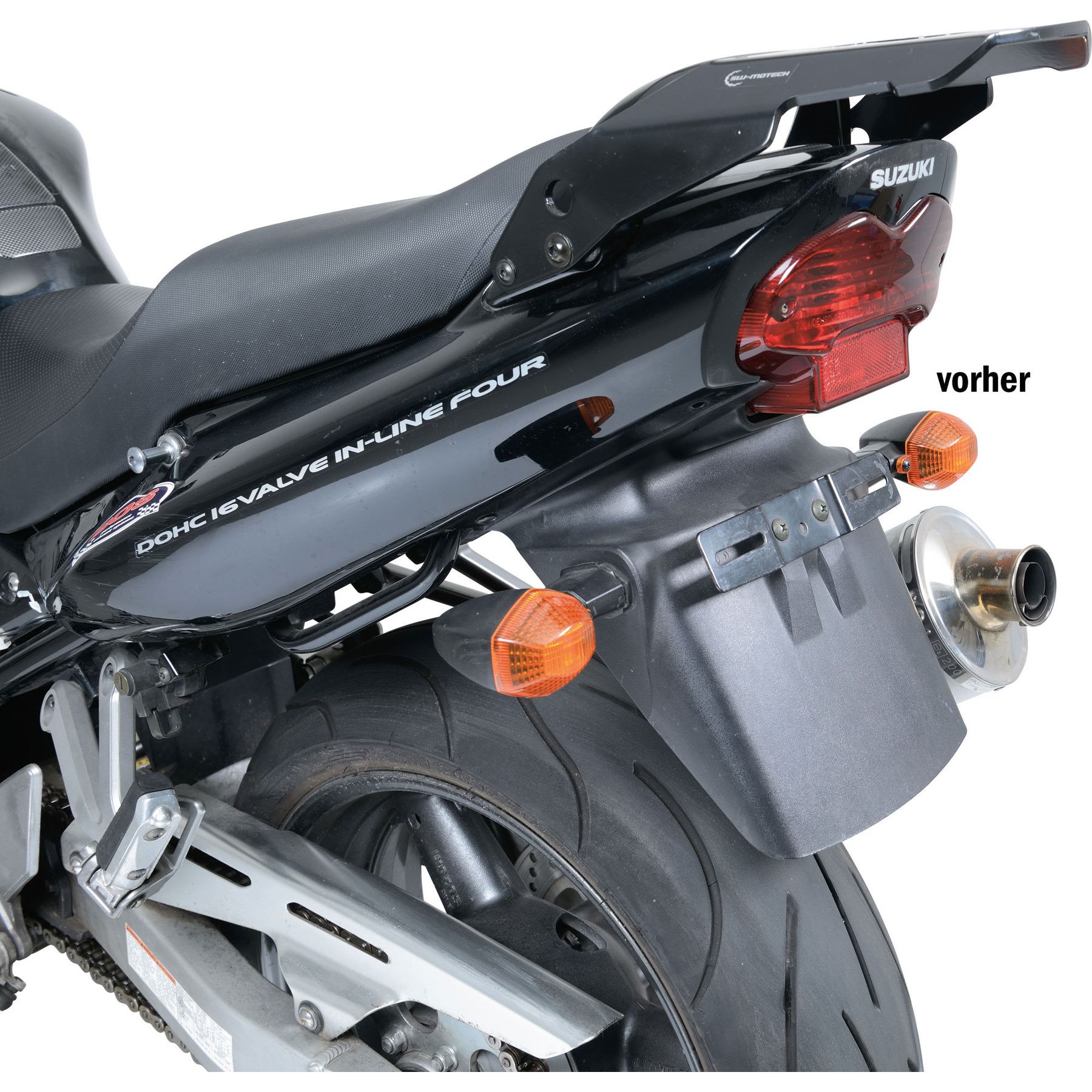 LIC. PLATE HOLDER BLACK