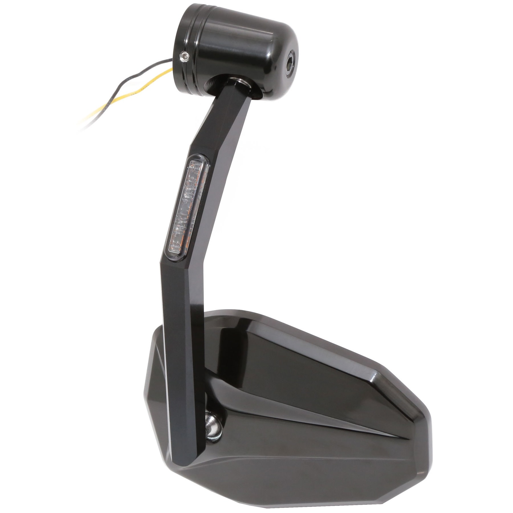 Highsider Victory X Motorcycle Bar End Mirror With Indicator