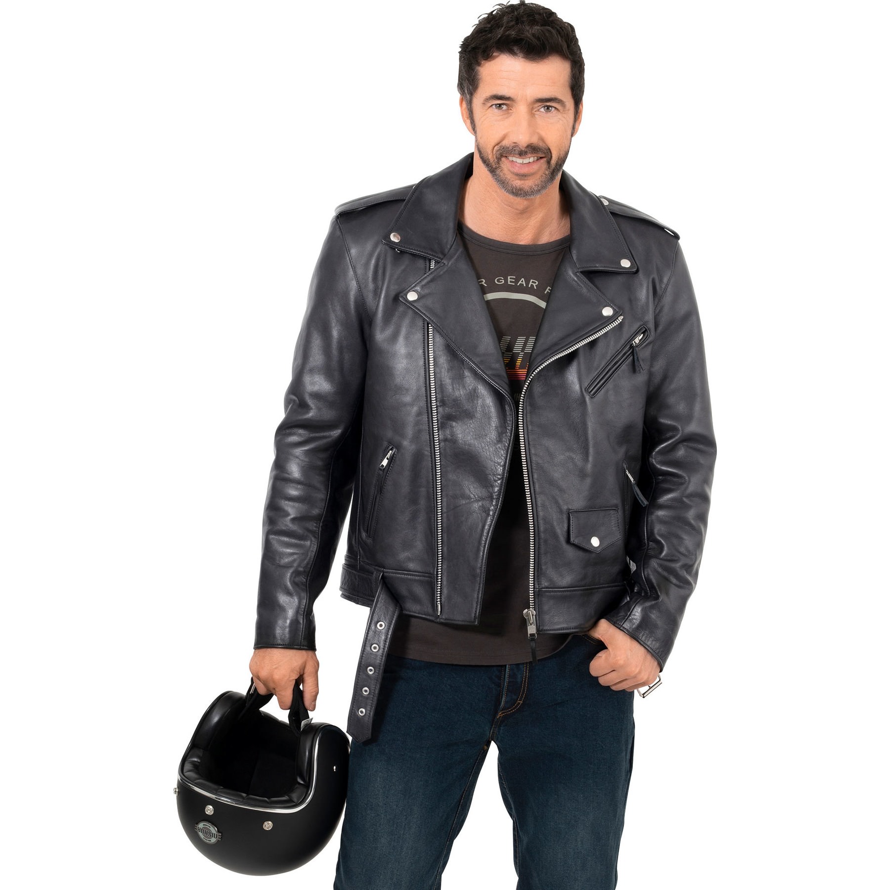 Buy Detlev Louis Pilot leather jacket | Louis motorcycle clothing and technology