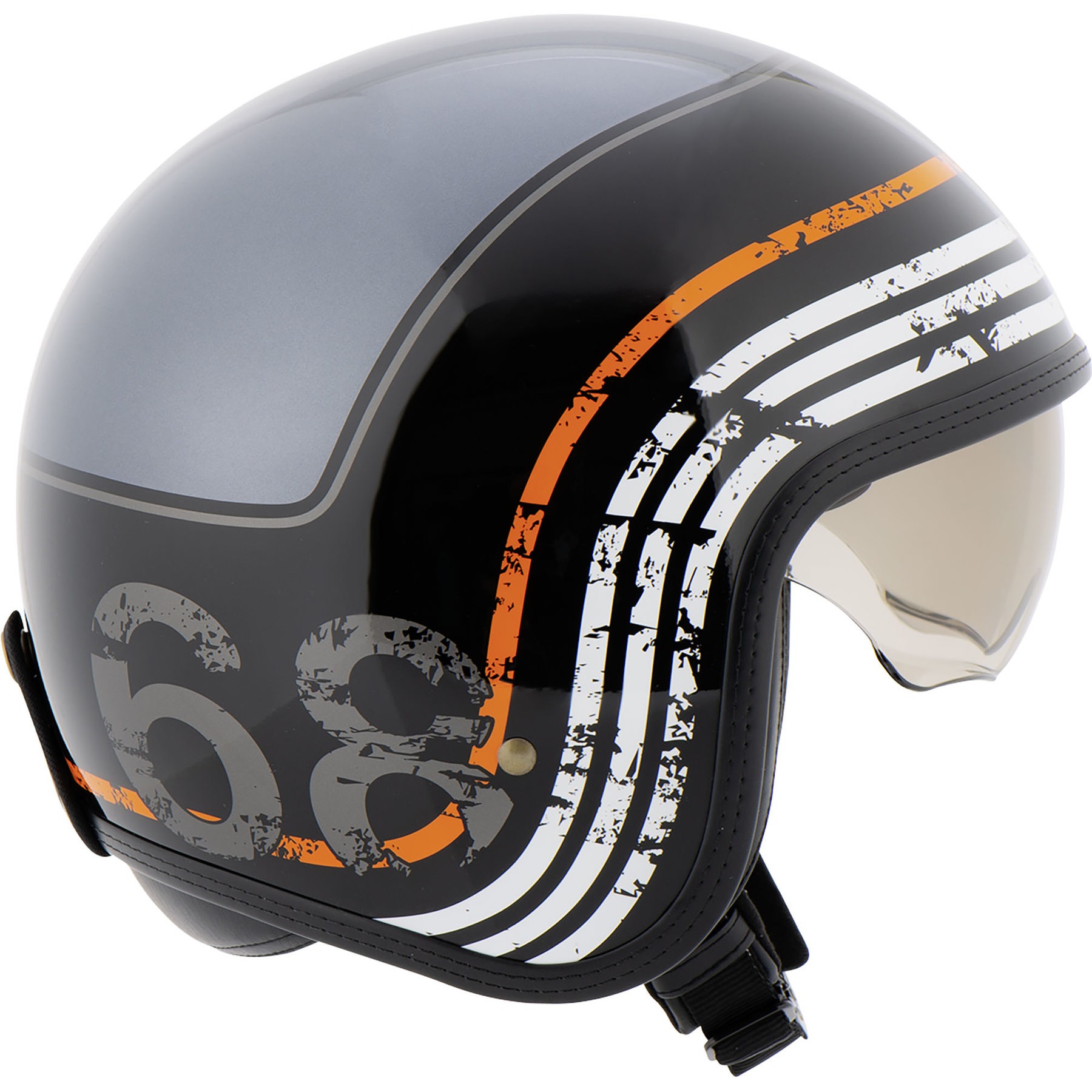 Buy Highway 1 Retro 68 II Jet Helmet Louis motorcycle clothing and