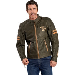 Retro III veste en cuir