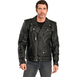 Pilot veste mode en cuir