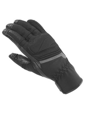 3-Finger-Winterhandschuhe Alu-Kälte-Schutz schwarz Motorradhandschuhe  Leder 