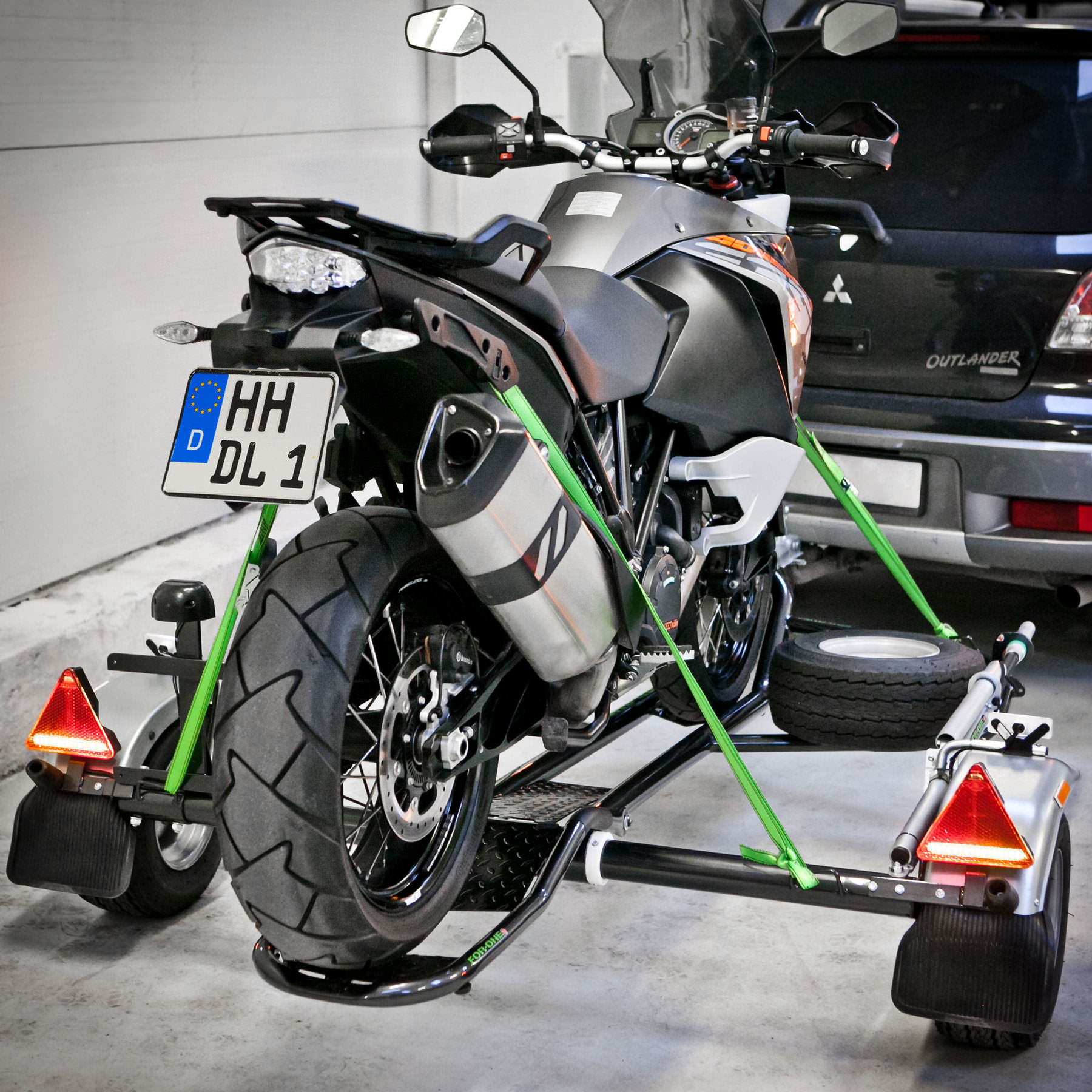 FOR ONE Motorradanh nger inkl Transport Deutschland FOR ONE Motorradanh nger inkl Transport Deutschland