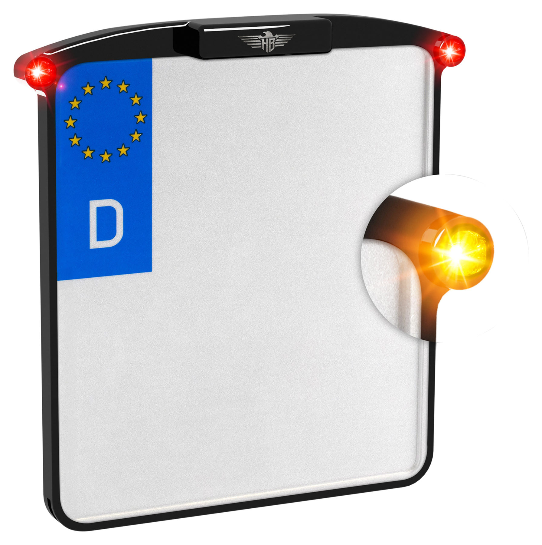 All-In-One Nano 3in1 Kennzeichenhalter Blinker/Bremslicht/Rücklicht (DE ...