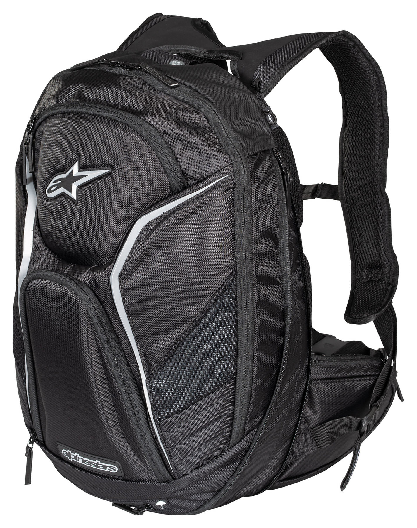 Buy Alpinestars Tech Aero Backpack Black/white Louis motorcycle clothing and technology