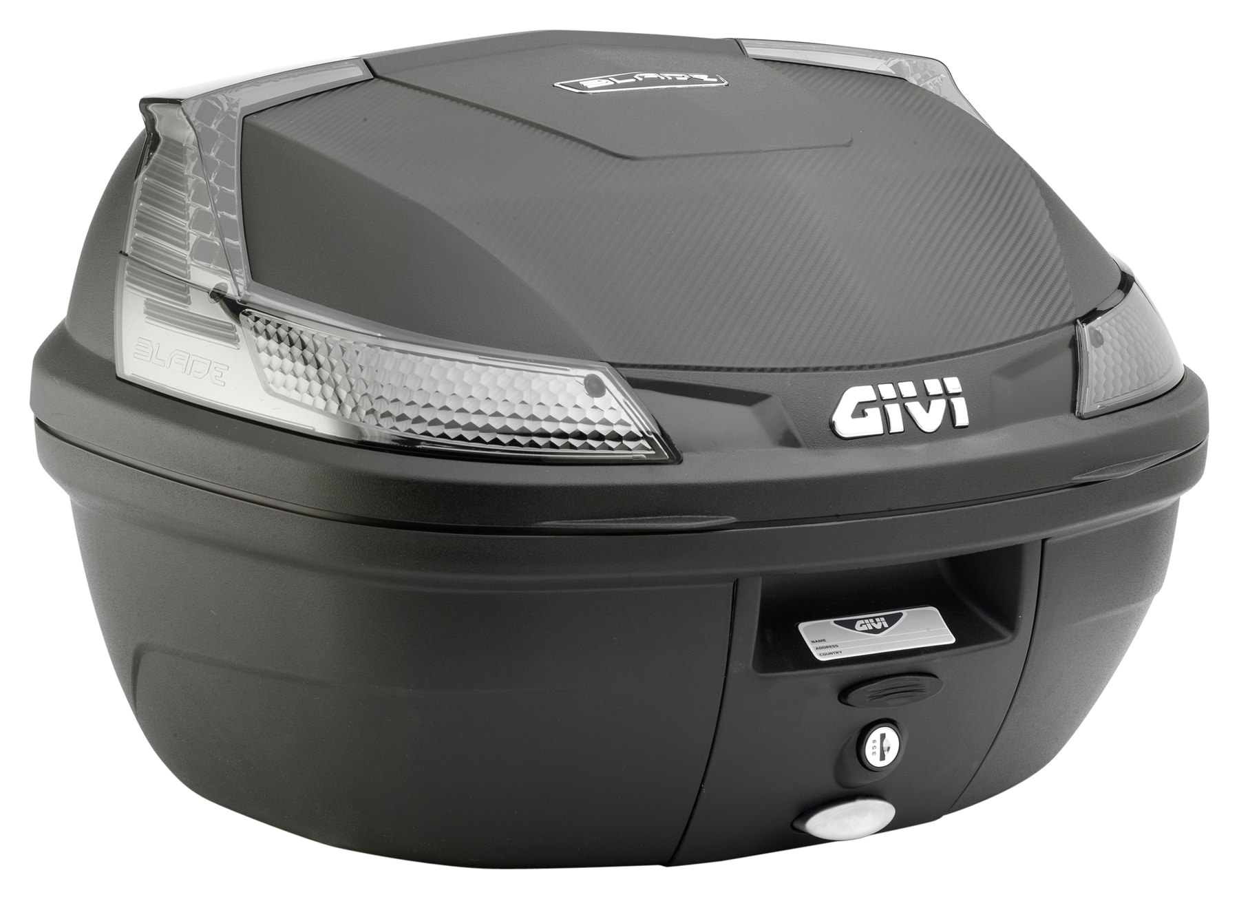 GIVI ALP44B Alpina Topcase - 44 Liter Aluminium Koffer Für Motorrad