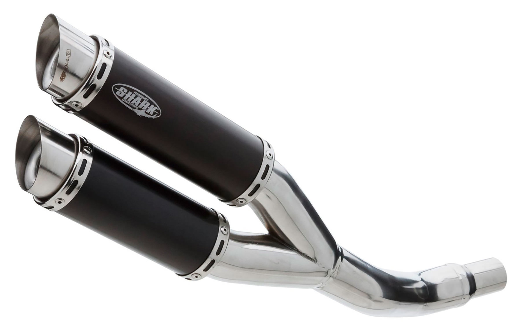 shark road motorcycle exhaust