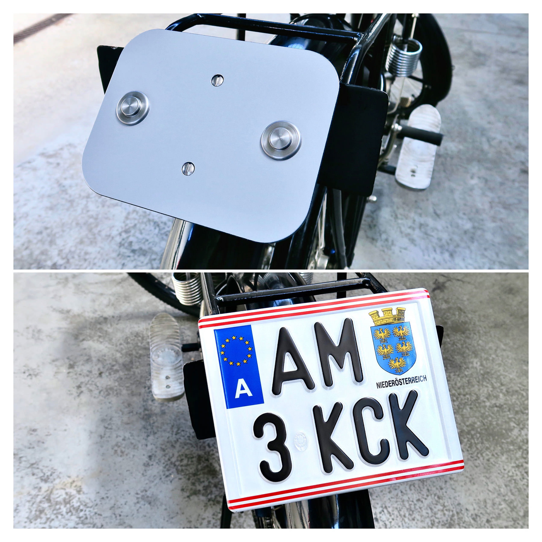 TEC iConnect Wechselkennzeichenset für 1 Motorrad kaufen | Louis ...