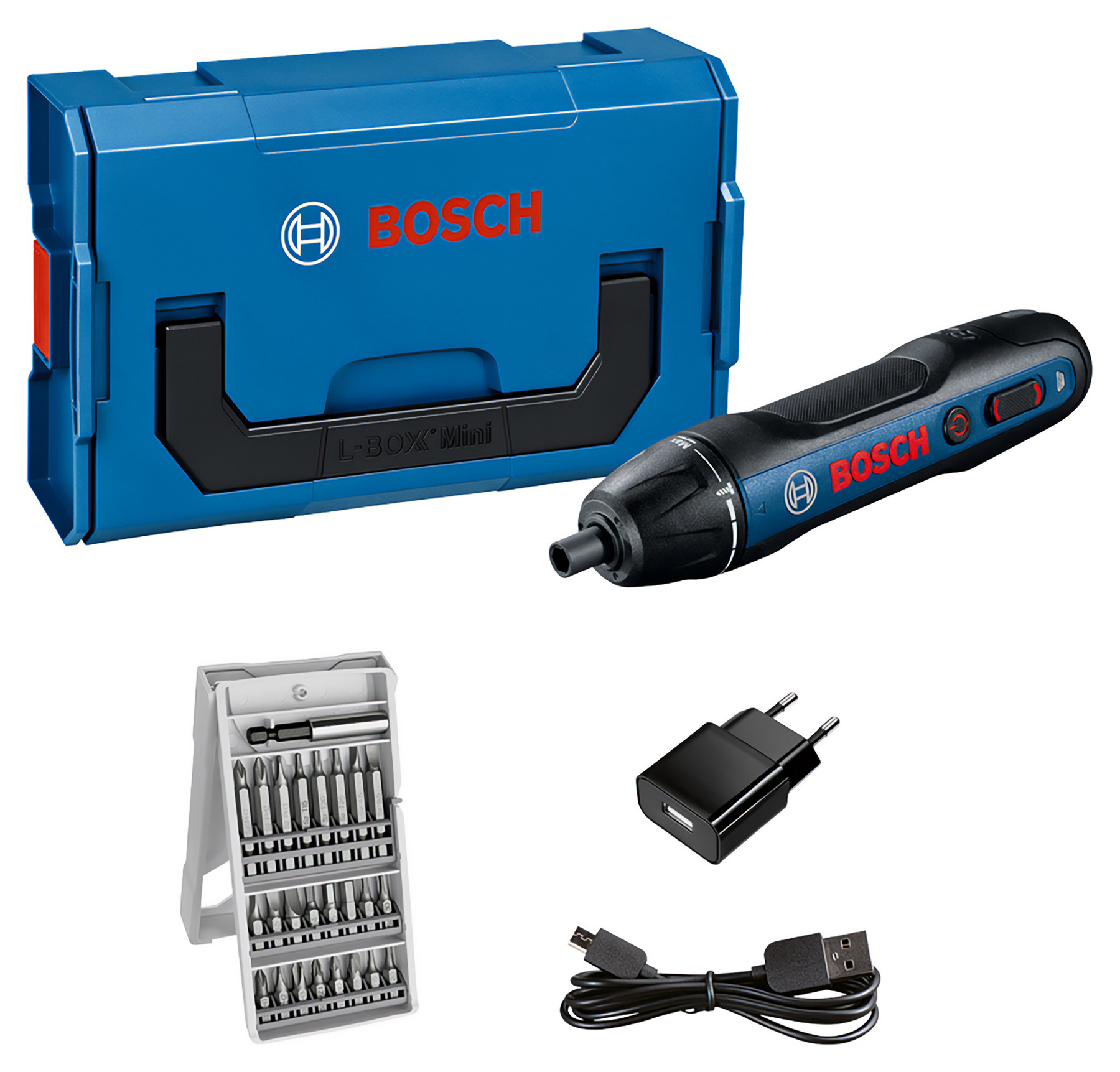 BOSCH GO 3.6V 360RPM Electric Screwdriver 6 Gears Cordless Rechargeable Tool Hot