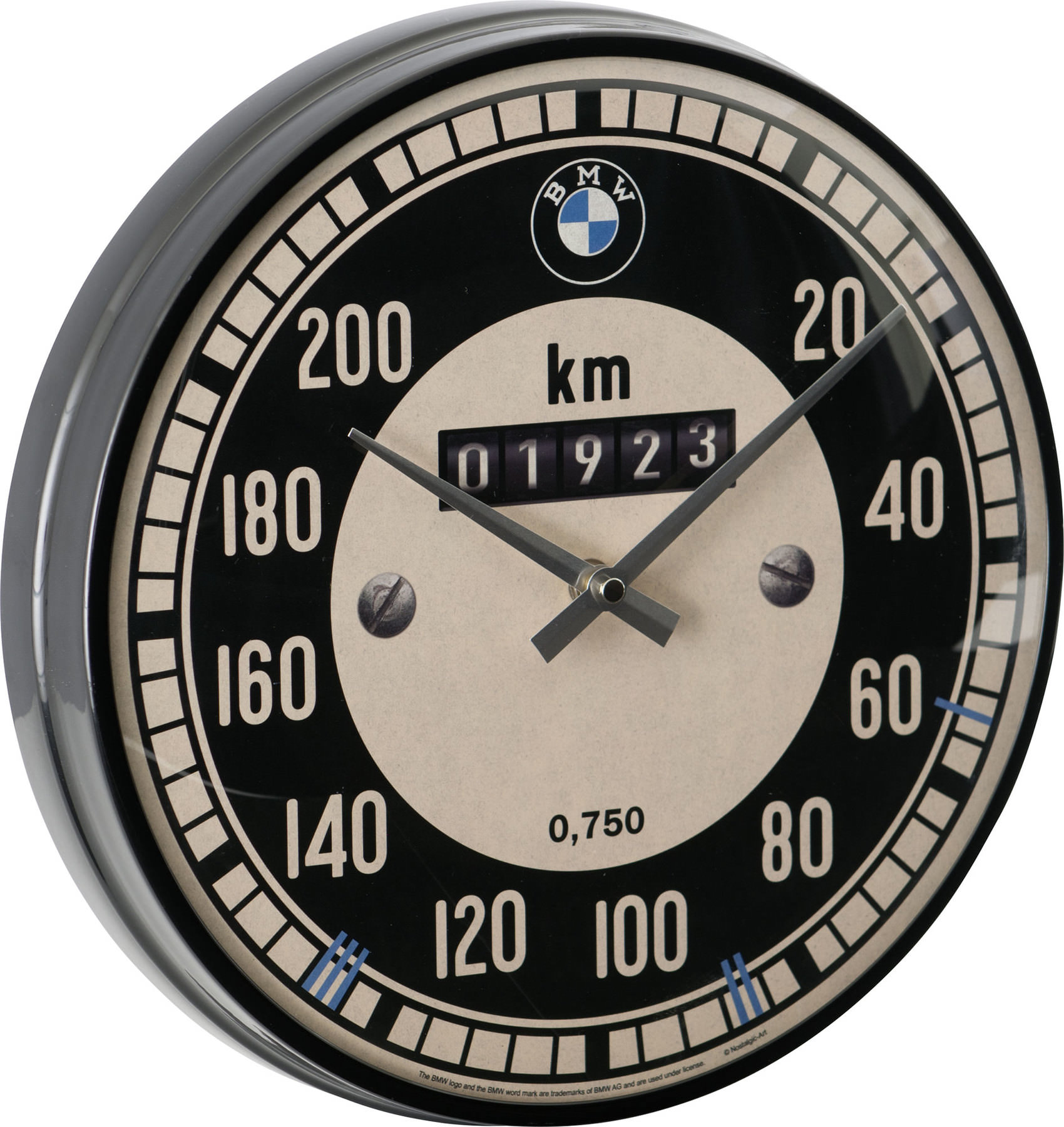 BMW Wanduhr Original Uhr Retro Werkstatt Shop Service Schild Bike Motorrad 