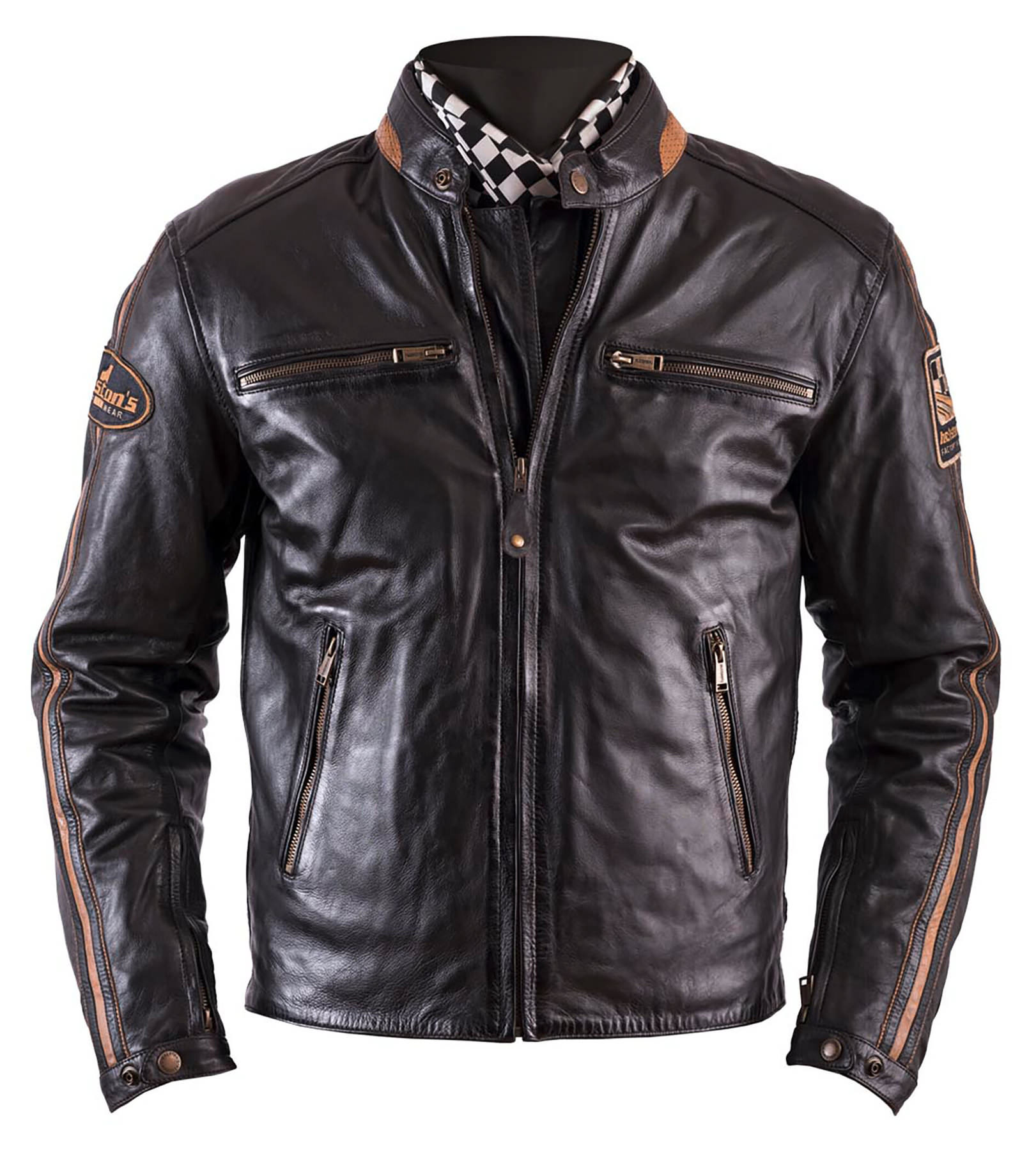 Buy Helstons Ace Rag leather jacket | Louis motorcycle clothing and ...