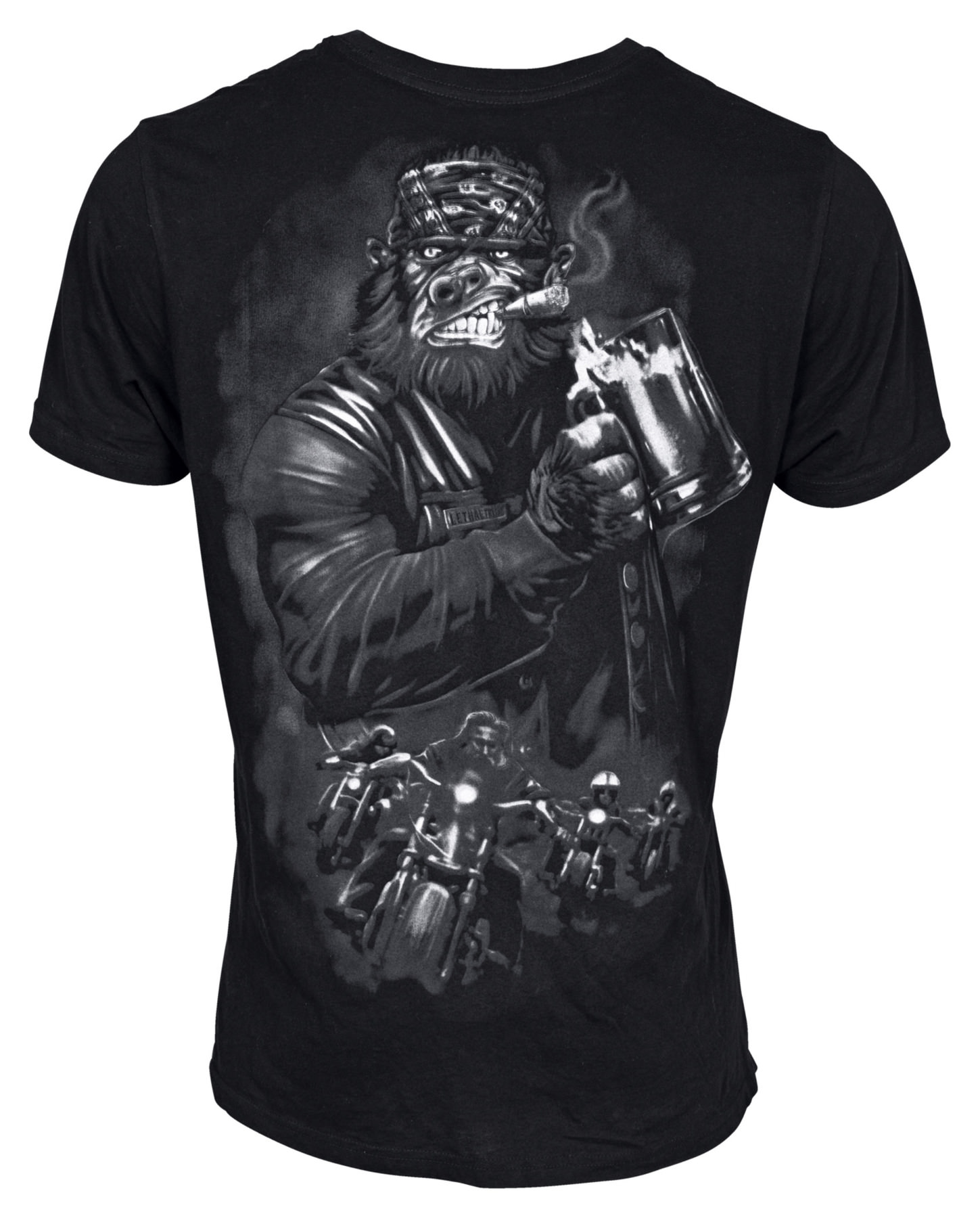 Acheter Lethal Threat Gorilla Beer tshirt Louis moto vêtements et