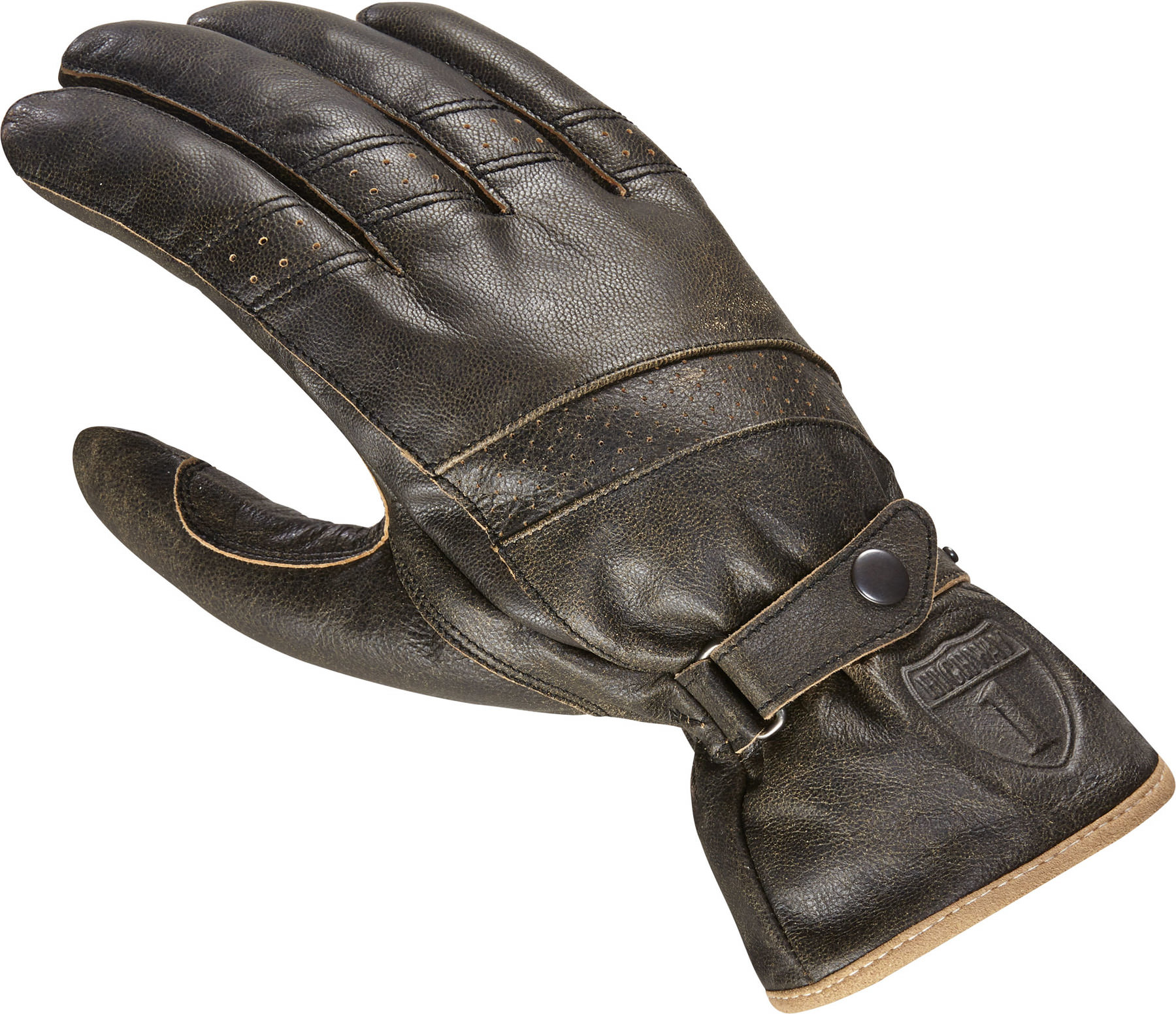 Motorrad Leder Handschuhe Biker Motorrad Retro Lederhandschuhe Vintage handschuh 