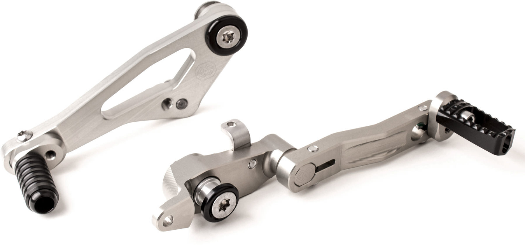 Motorrad Fußpedalstützen Für 450SR 450SRS - CNC Bremshebel Pedal Kombination