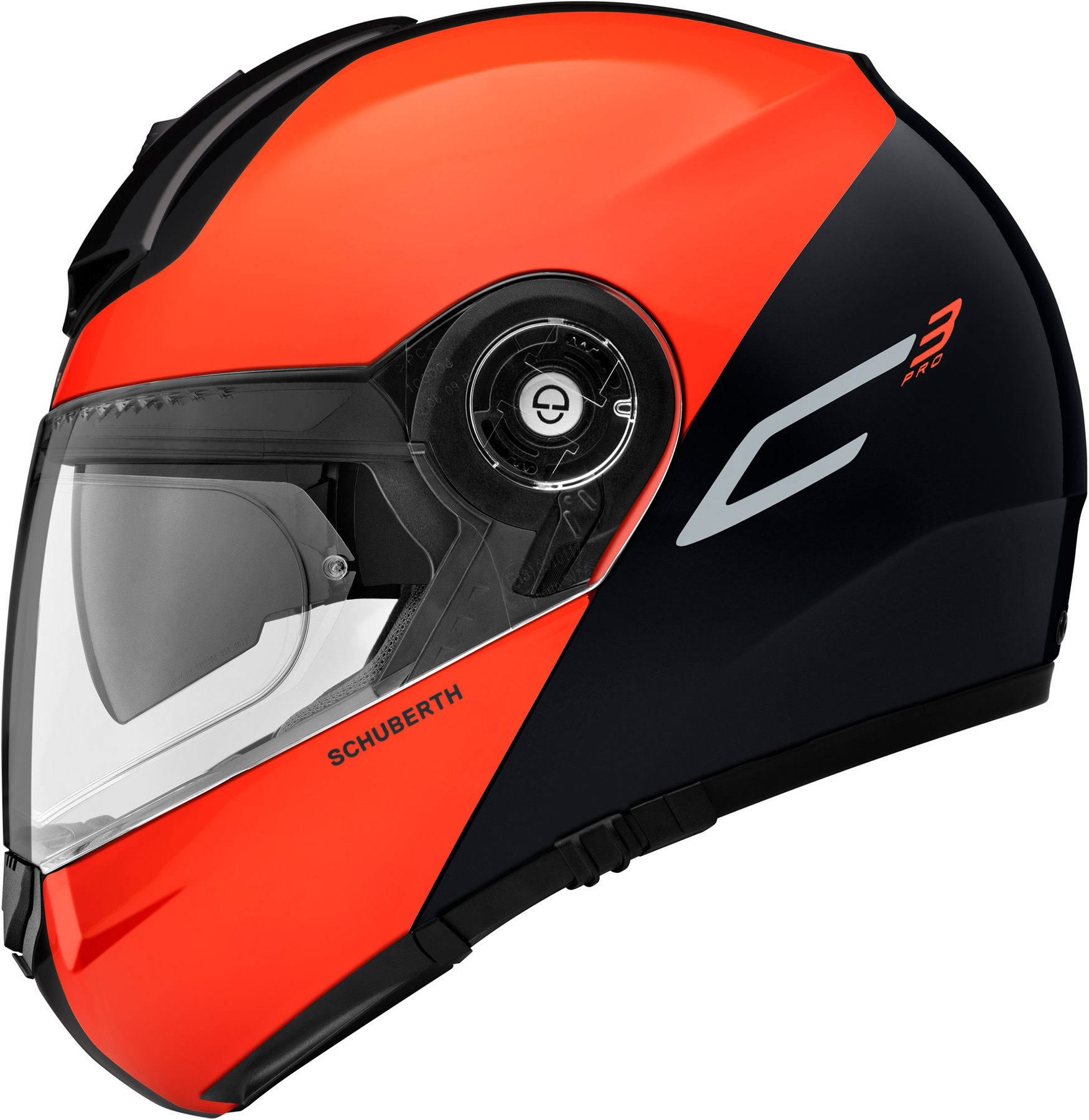 Buy Schuberth C3 Pro Split Orange Flip Up Helmet Louis Motorcycle Clothing And Technology