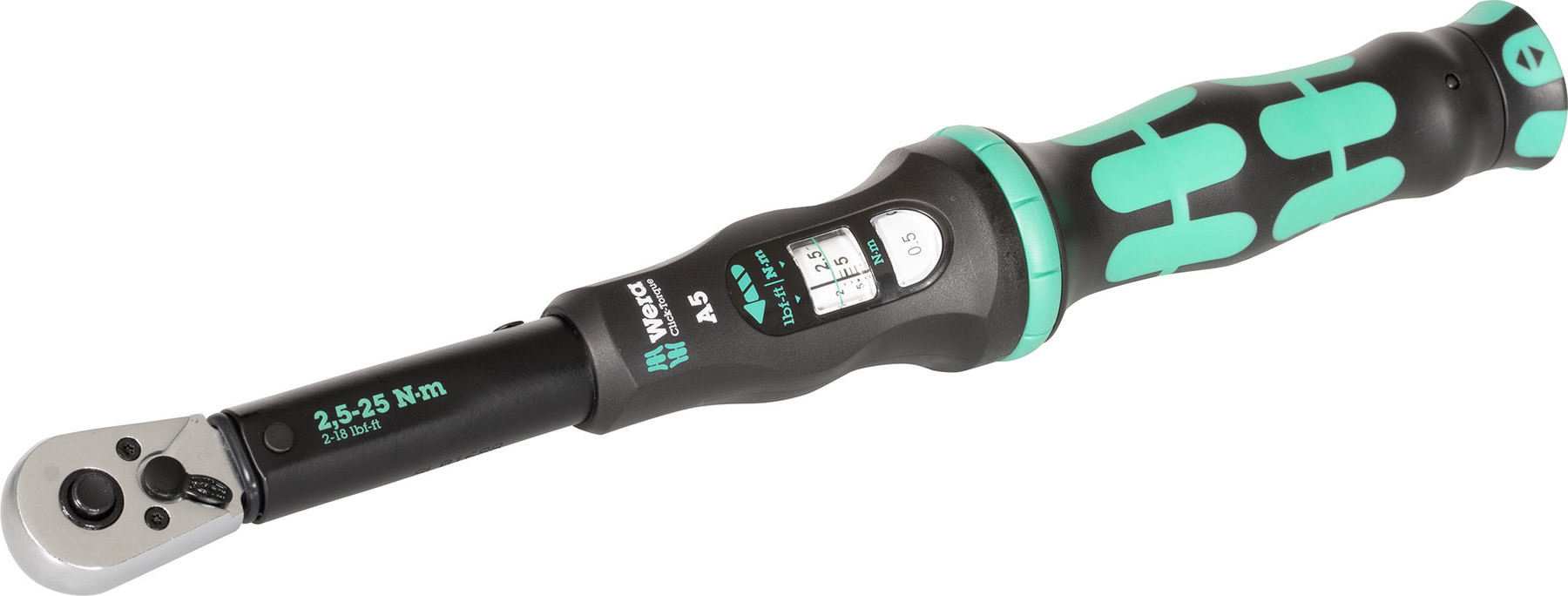 Buy Wera Torque Wrench with reversible ratchet. 1/4", 3/8" and 1/2
