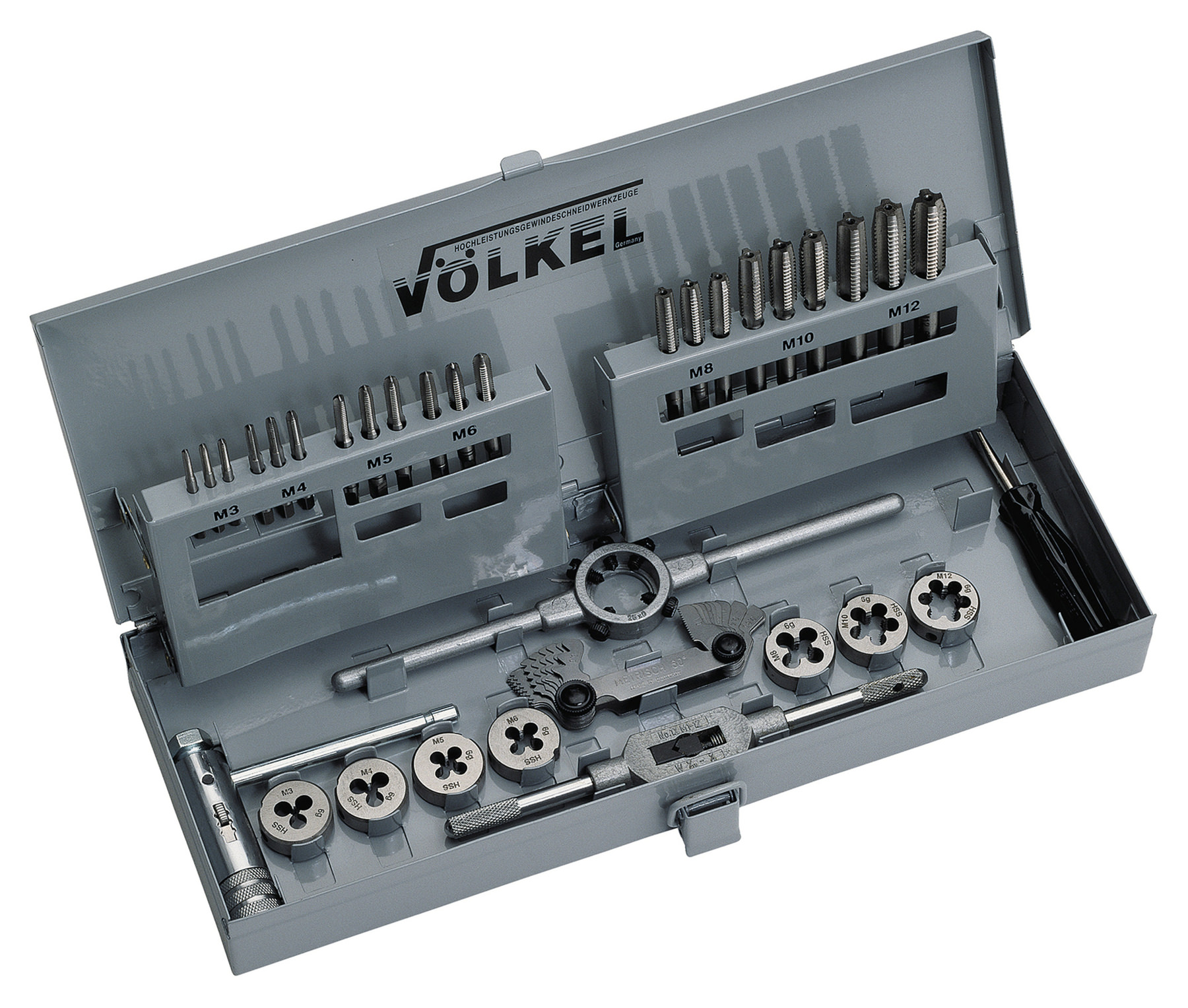 Burkit Gewindebohrer Set 1-1/16 Zoll 12 UN - Für Metallbearbeitung