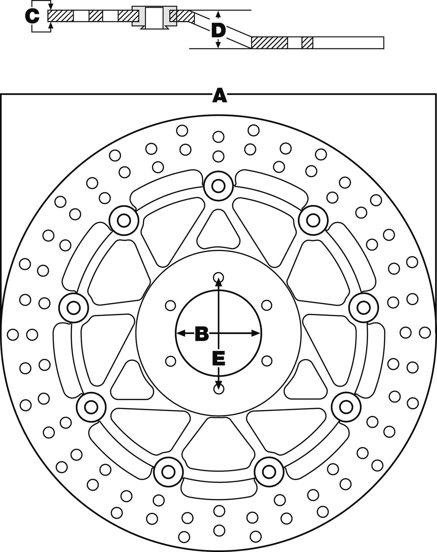 BREMSSCHEIBEN VORNE, TRW