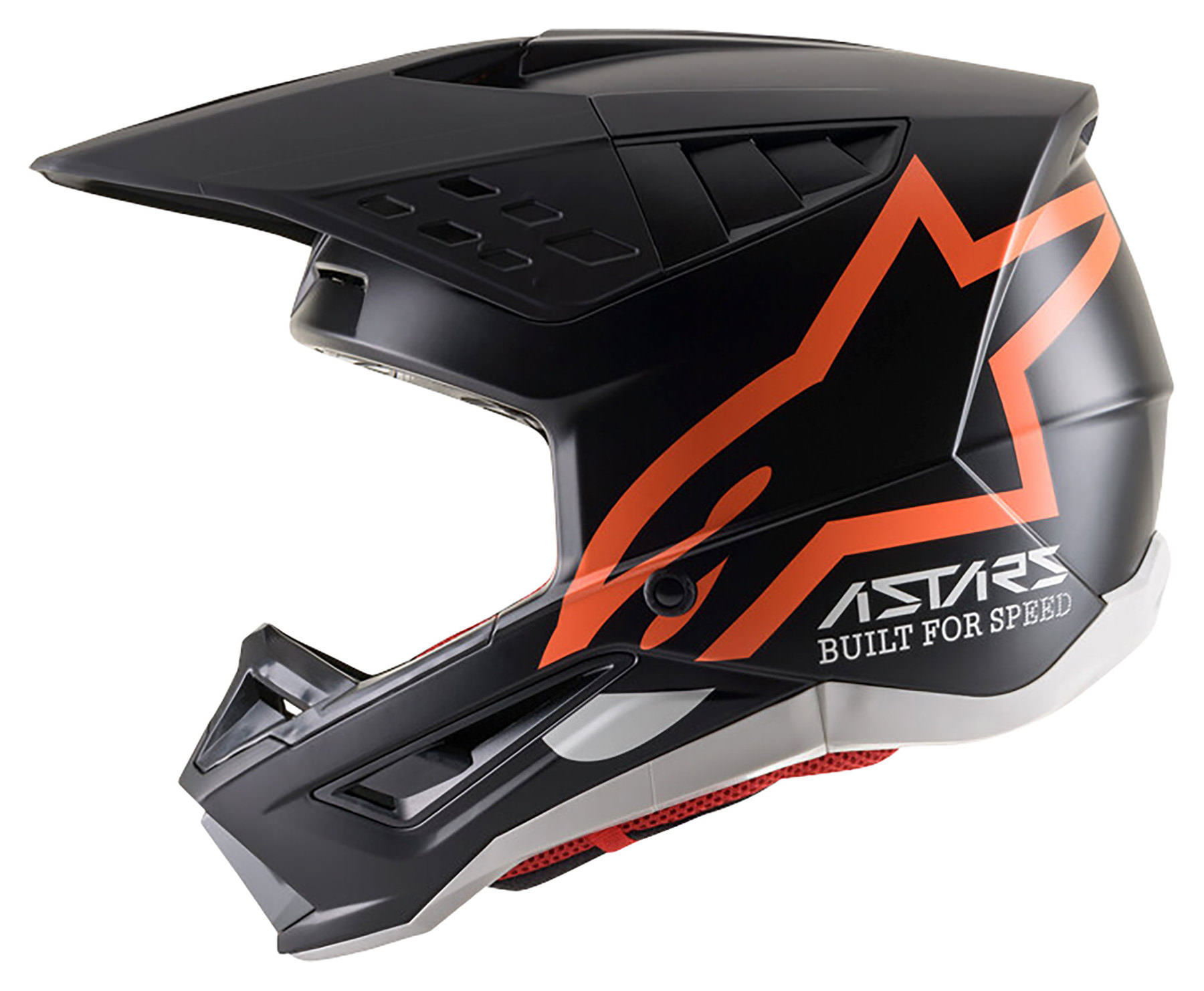motocross helmet with visor