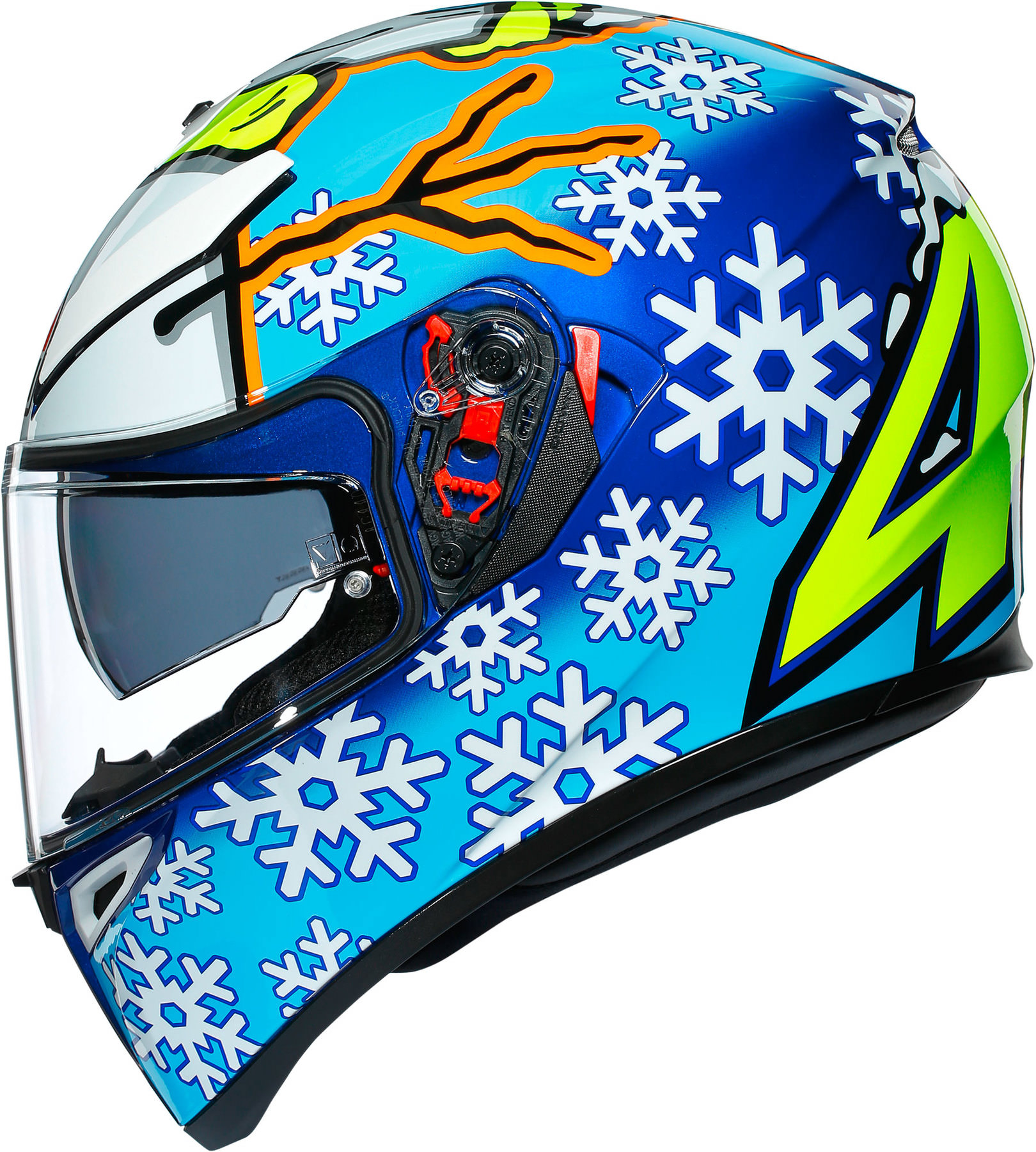 Buy Agv K3 Sv Rossi Wintertest 2016 Full Face Helmet Louis