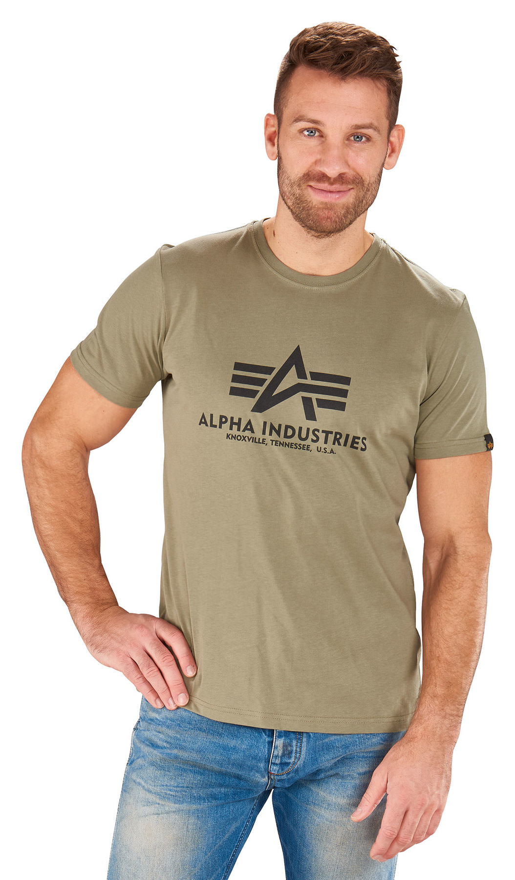 Alpha Industries señores t-shirt Steel T 
