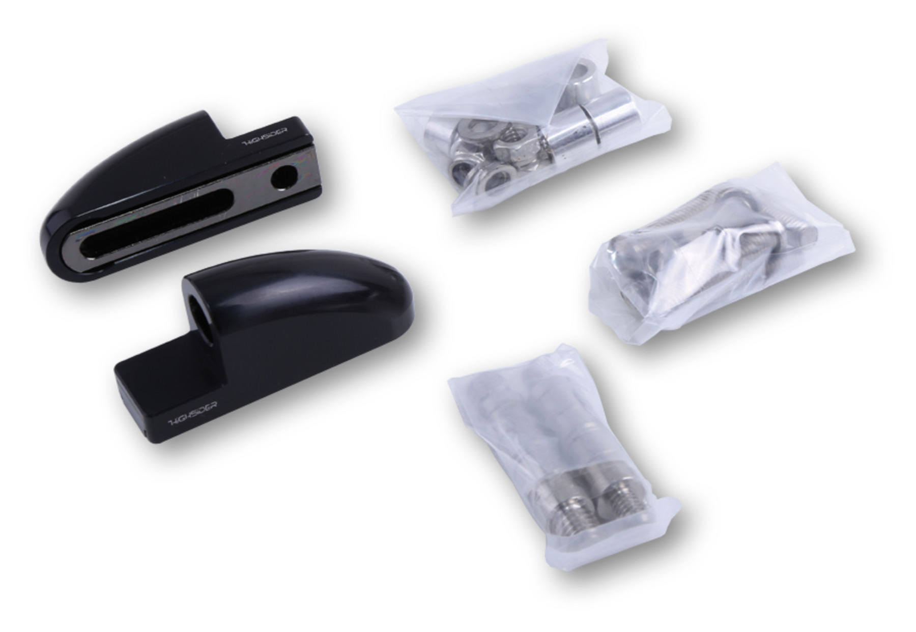HIGHSIDER Universal adapter with lid, 76 mm long, for cockpit mirror