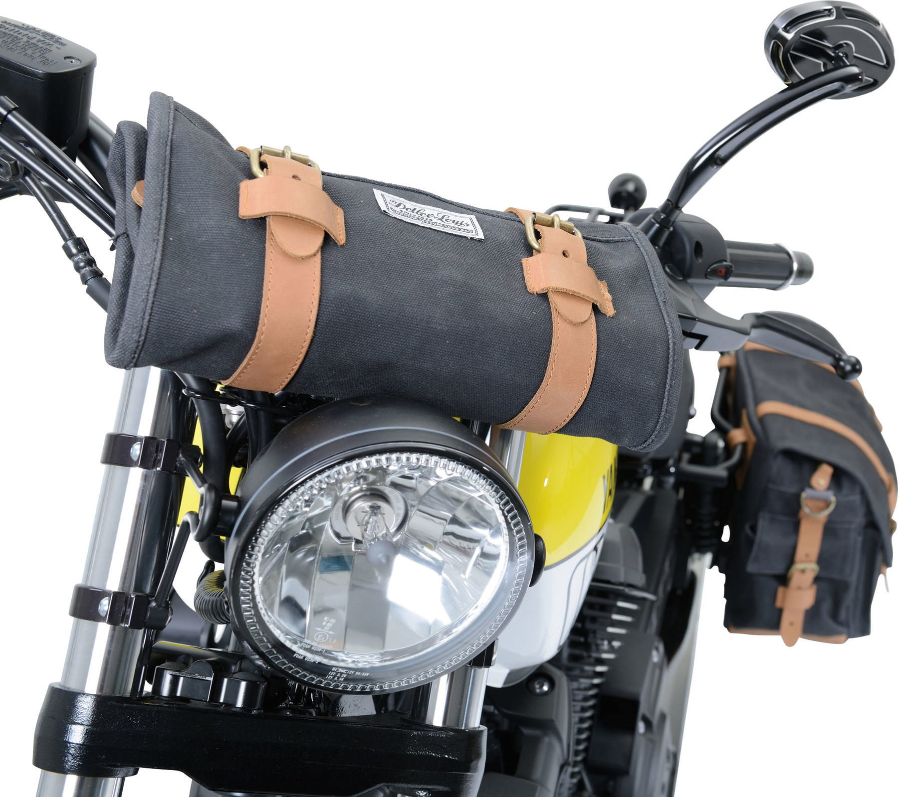 sacoche moto cafe racer