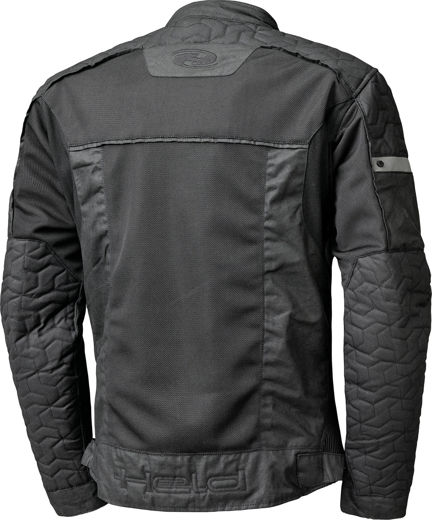Held Safer SRX Motorrad Textiljacke – Wasserdicht, Windschutz Level 2, Mit Herausnehmbarer Membrane, Schwarz/rot/weiß