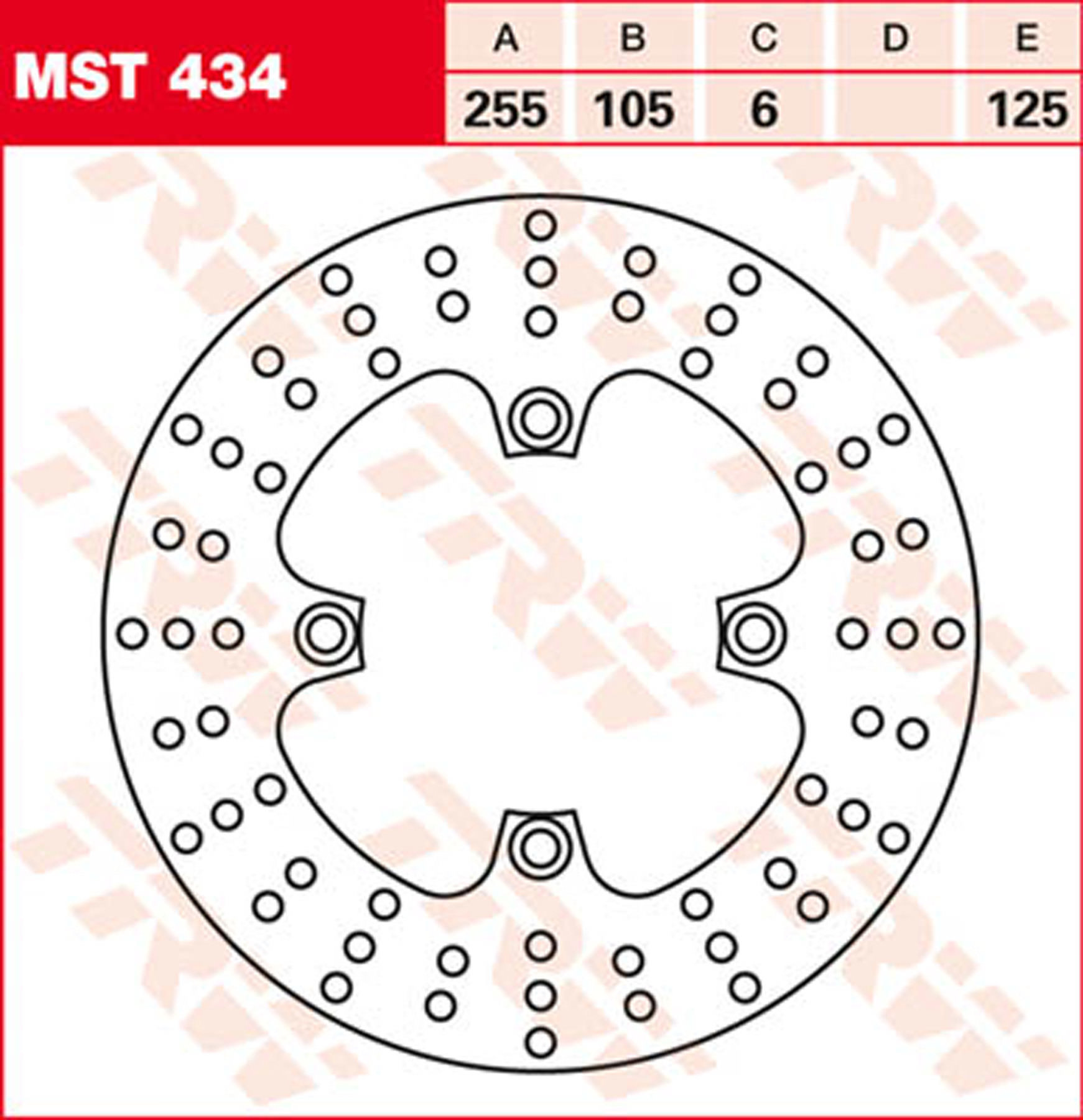 Buy TRW Brake Discs, Rear Type Approved, Fixed Louis motorcycle