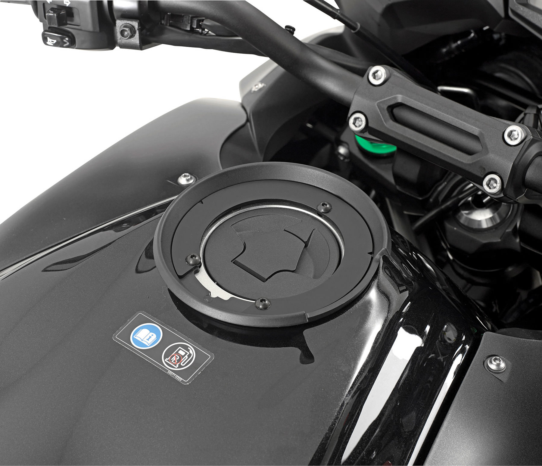 Givi ZT480R Tankrugzak bevestigingsflens van nylon zwart 40
