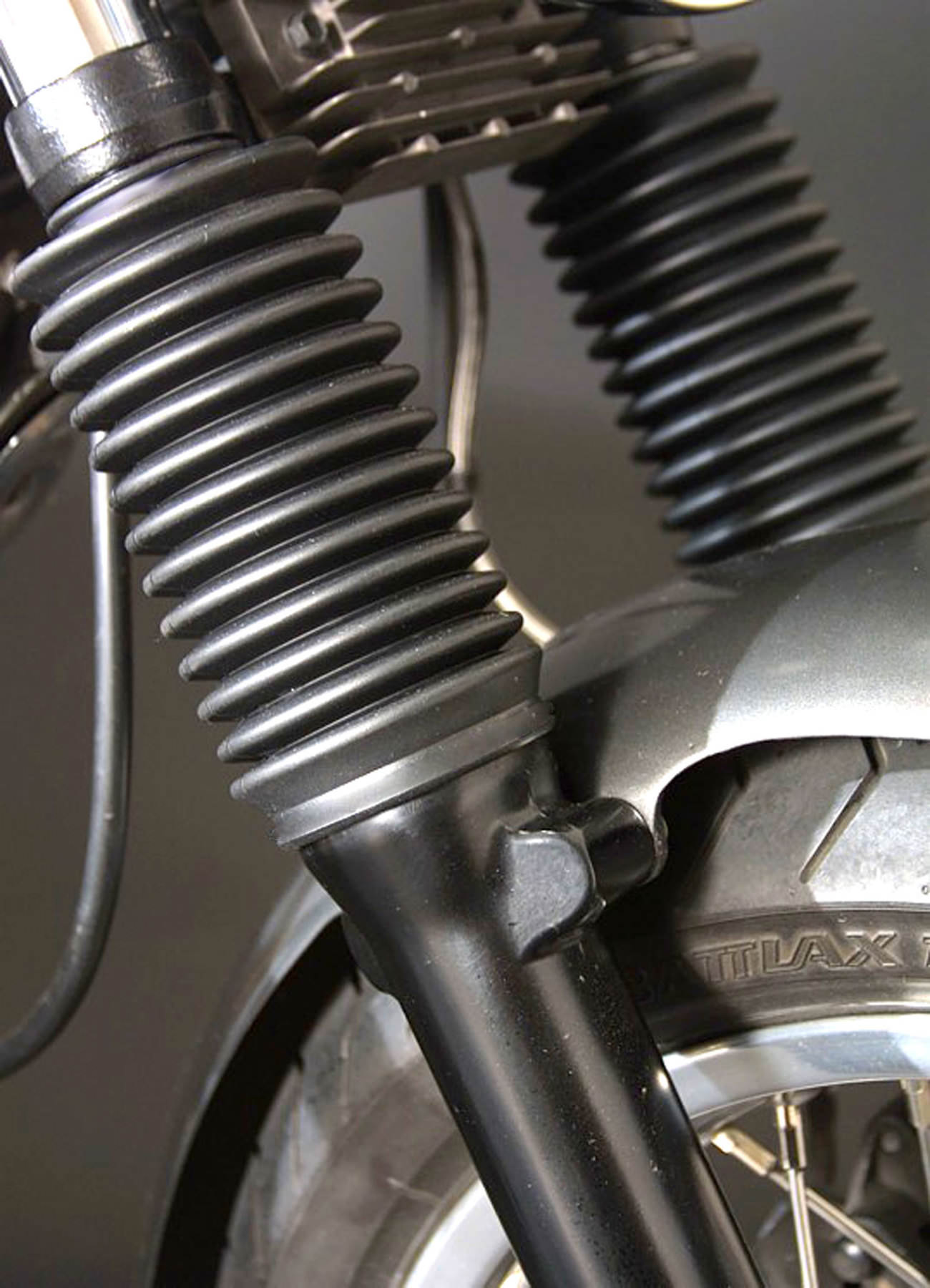 Buy LSL Retrofit Fork Gaiters For Triumph Bonneville/Thruxton Louis