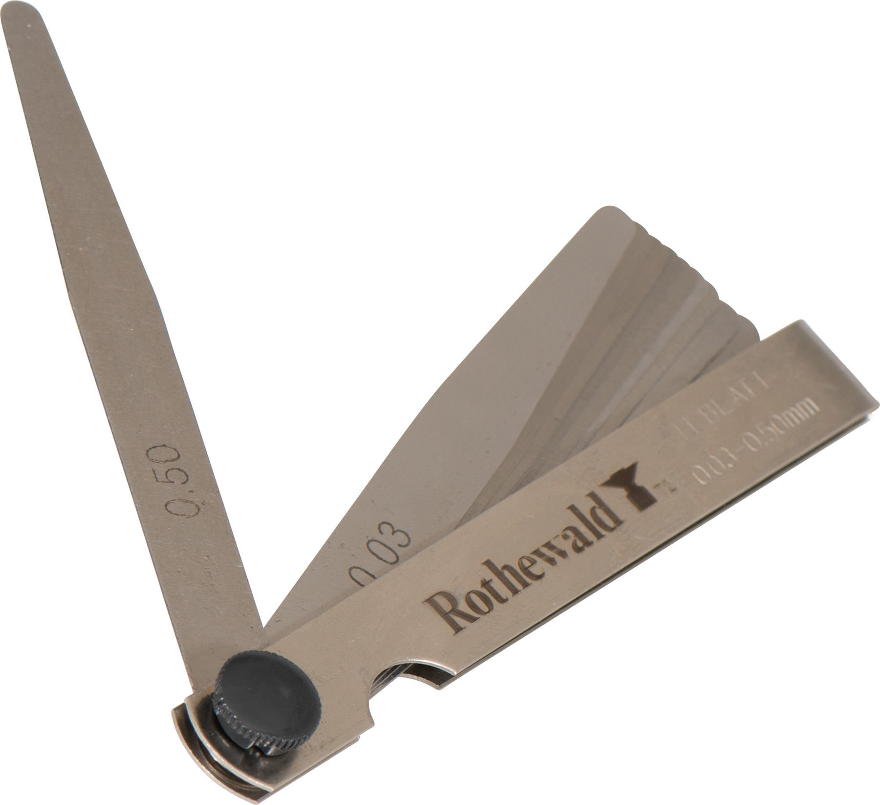 Buy Rothewald Feeler Gauge 0.030.50 mm 11 blades Louis motorcycle
