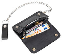 Buy Biker Wallet "Regular" With Chain, Real Leather | Louis motorcycle