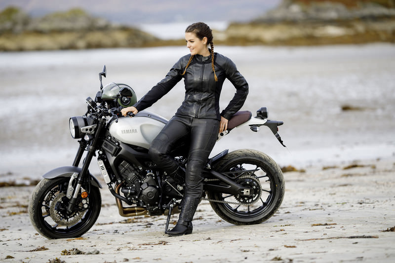 Buy Cafe Racer Brittany Women Leather Jacket Louis Motorcycle