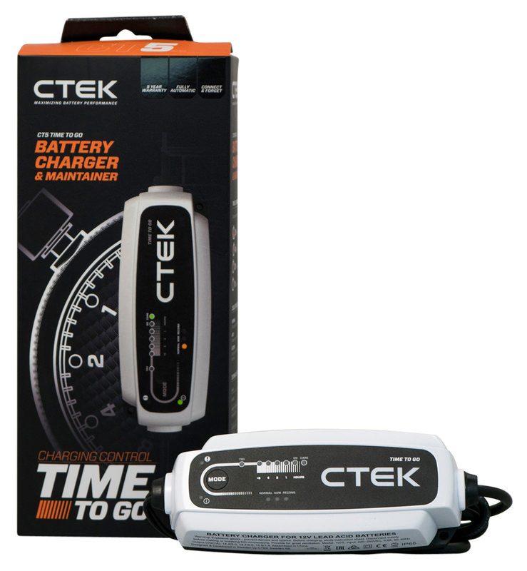 CTEK CT5 TIME TO GO