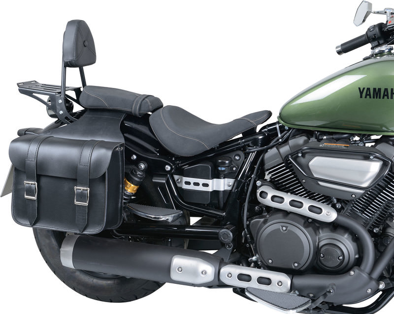 buffalo leather saddlebags