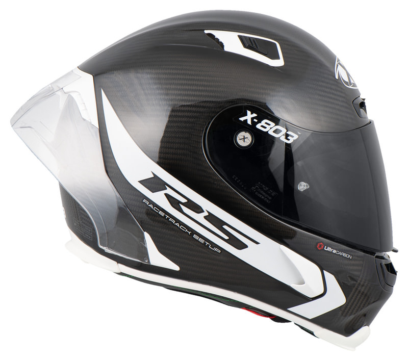 Buy X-LITE X-803 RS CARBON Hot Lap white Full-Face Helmet | Louis  motorcycle clothing and technology