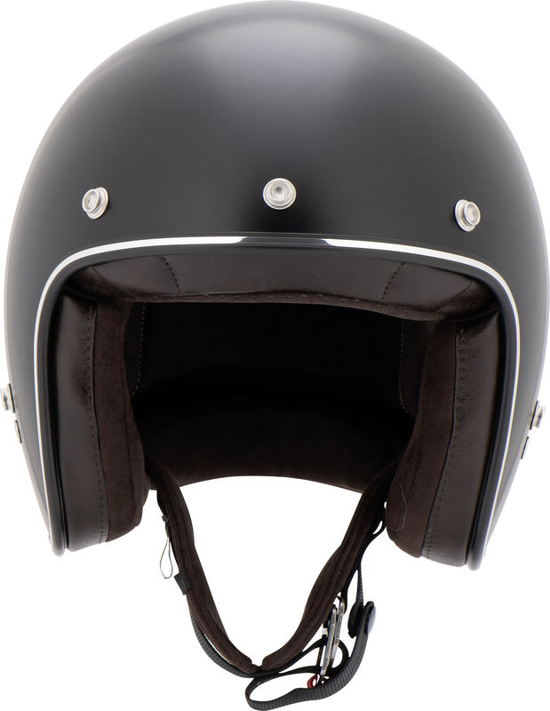 X-Lite X201 Fresno Flat Black Open Face Cruiser Motorbike Helmet 
