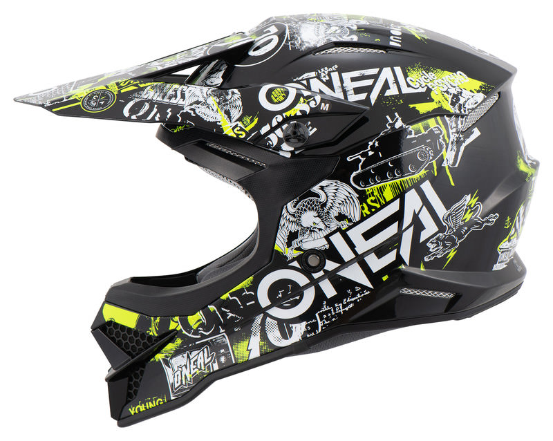 Motocross Dirtbike Offroad Youth 2020 O'Neal Youth 2 Series Attack Helmet 
